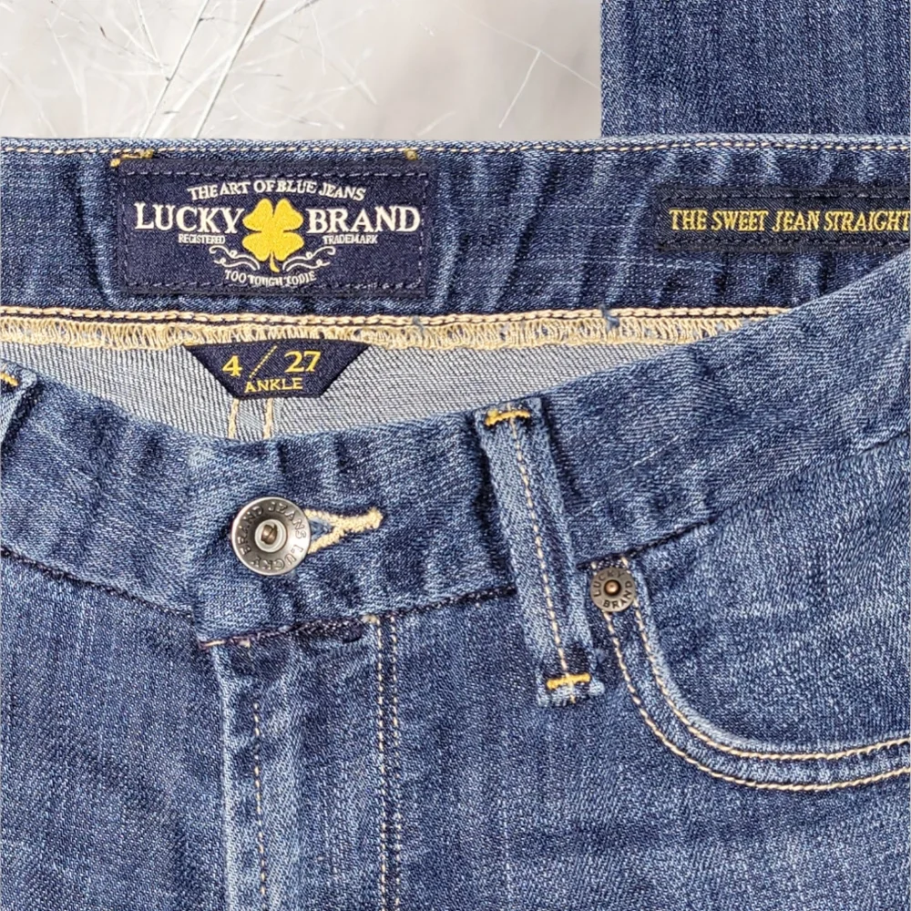 NWOT Lucky Brand The Sweet Jean straight Sz 4A - Picture 4 of 9